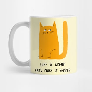 Love for cat design Mug